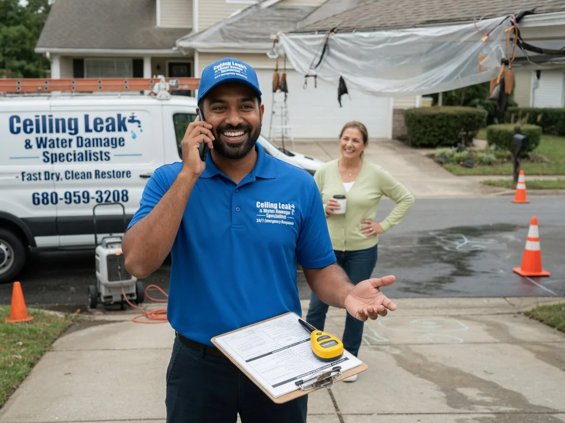 Ceiling Leak Cleanup Bethel Island, CA FAQs
